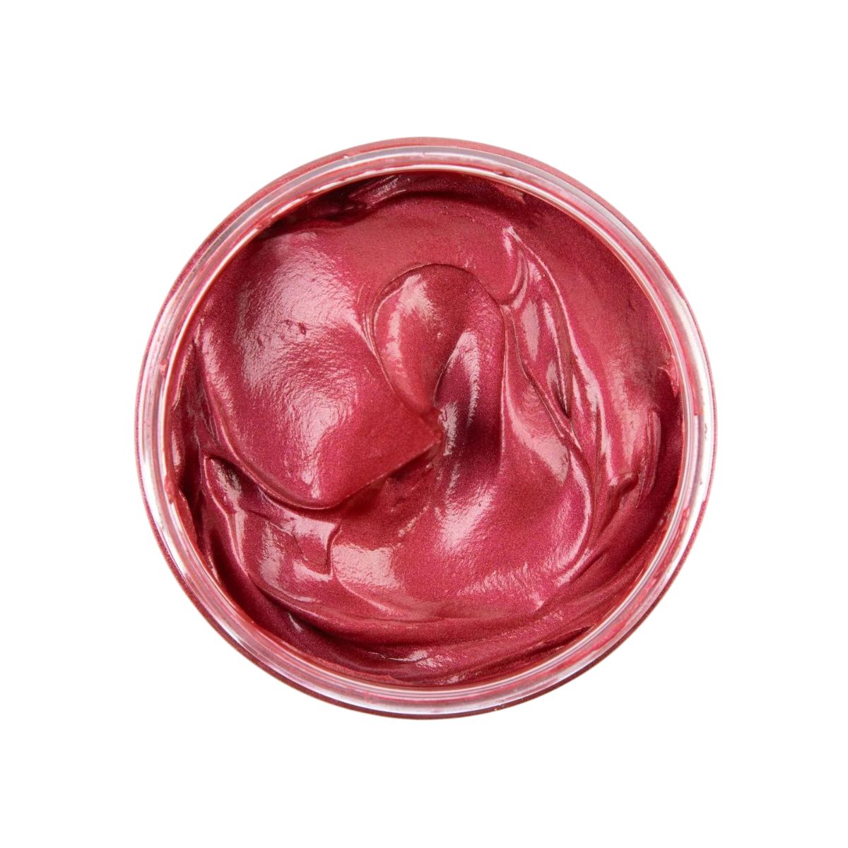 Gelée colorante temporaire Burgundy visible sur cheveux foncés. Hydrate, définit les boucles, sans résidus. Formule vegan, se rince facilement.