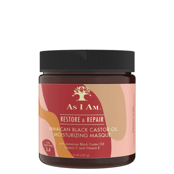 Le masque As I Am Restore & Repair est le soin parfait pour restaurer les vitamines et minéraux nécessaires à vos cheveux. Il les répare et les garde en bonne santé.