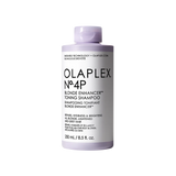 Olaplex nº4P Blonde Enhancer Toning Shampoo est un shampooing violet hautement concentré pour purifier, tonifier et réparer les cheveux blonds, décolorés / gris