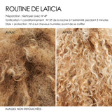 Olaplex nº4P Blonde Enhancer Toning Shampoo est un shampooing violet hautement concentré pour purifier, tonifier et réparer les cheveux blonds, décolorés / gris