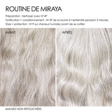 Olaplex nº4P Blonde Enhancer Toning Shampoo est un shampooing violet hautement concentré pour purifier, tonifier et réparer les cheveux blonds, décolorés / gris