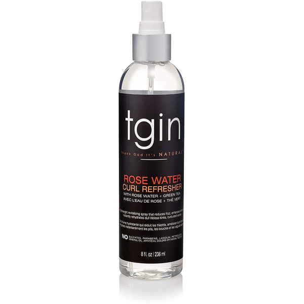 TGIN - Rose Water Curl Refresher (Spray hydratant)