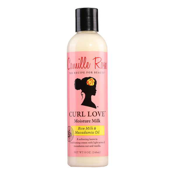 Curl Love Moisture Milk est principalement constitué de lait de riz, huiles de Macadamia, Ricin, Avocat. Le résultat ? Des cheveux parfaitement nourris, beaux, en bonne santé.