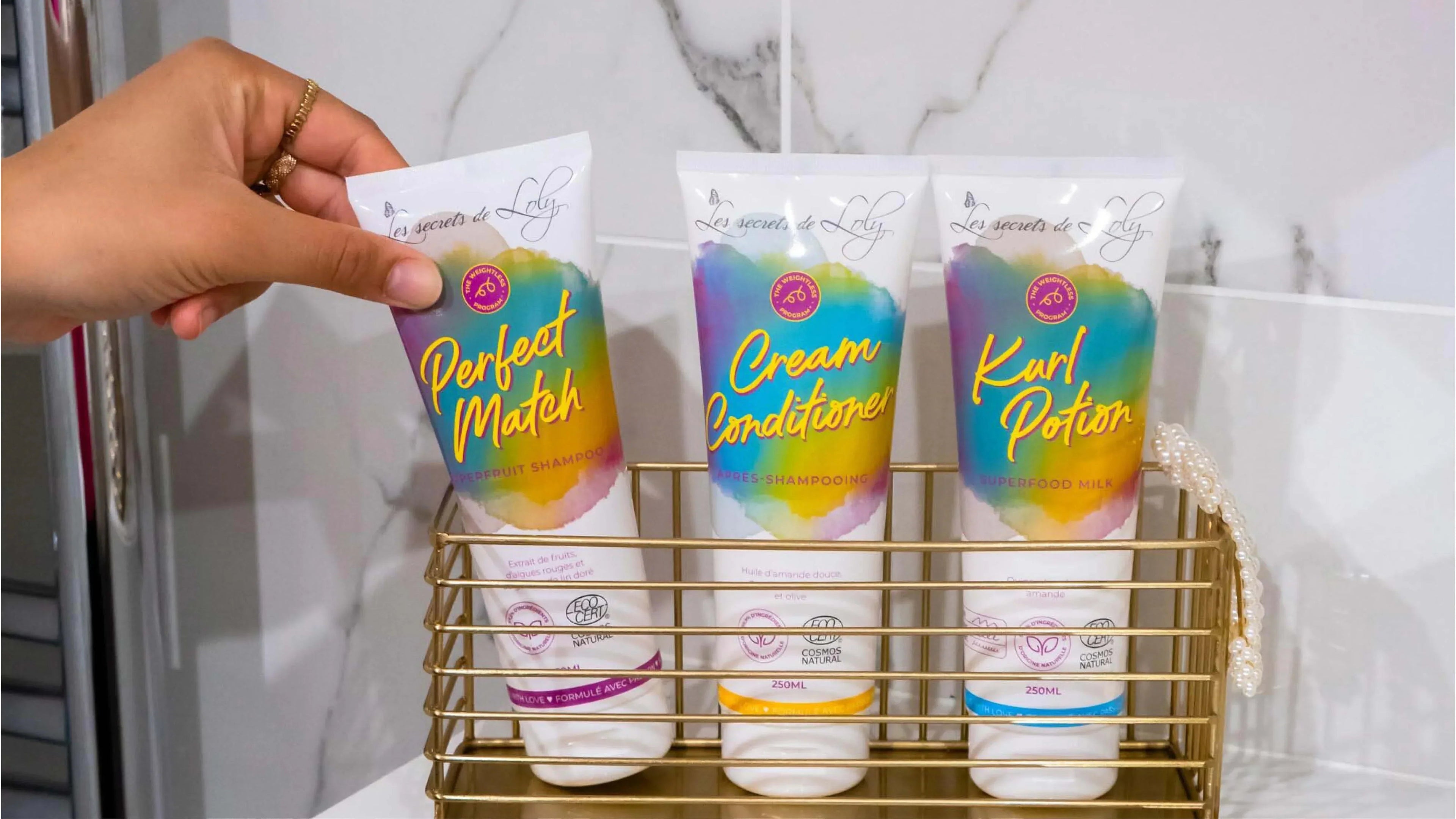 Les Secrets de Loly : gamme « weightless-program » - Colorful Black