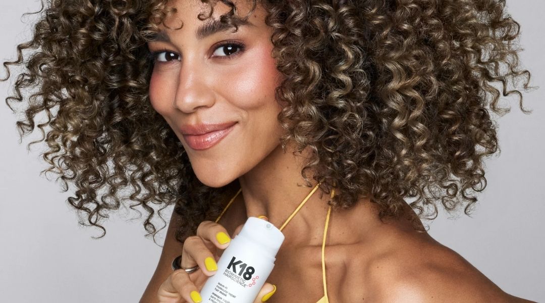 Routine K18 : réparer les cheveux abîmés avec 3 produits - Colorful Black