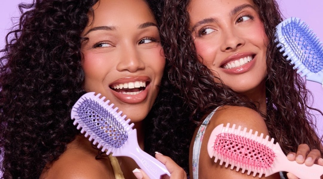 UNbrush Curl : la brosse qui démêle et définit les boucles - Colorful Black