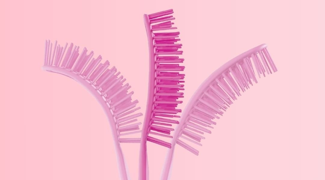 UNbrush Flex : la brosse ultra-flexible pensée pour le démêlage sous la douche - Colorful Black