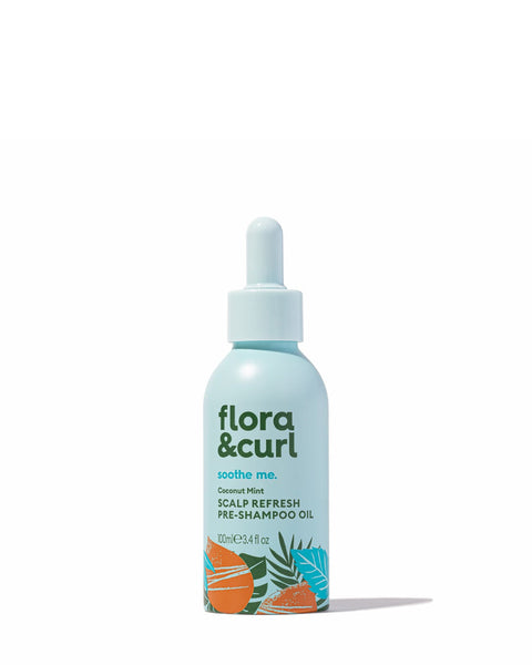 Flora & Curl - Coconut Mint - Scalp Refresh Pre-Shampoo Oil