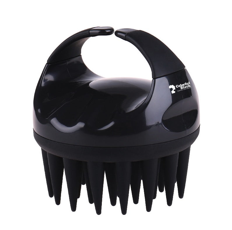 Colorful Black - Scalp Massaging Brush (brosse pour le cuir chevelu)