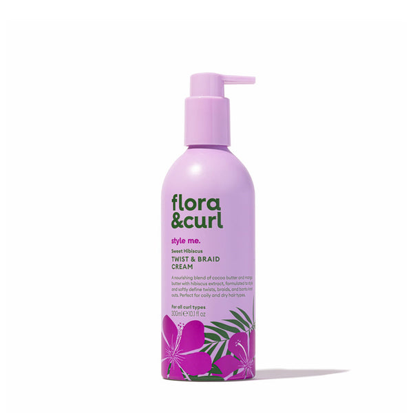 Flora & Curl - Crema para trenzas y giros de hibisco dulce