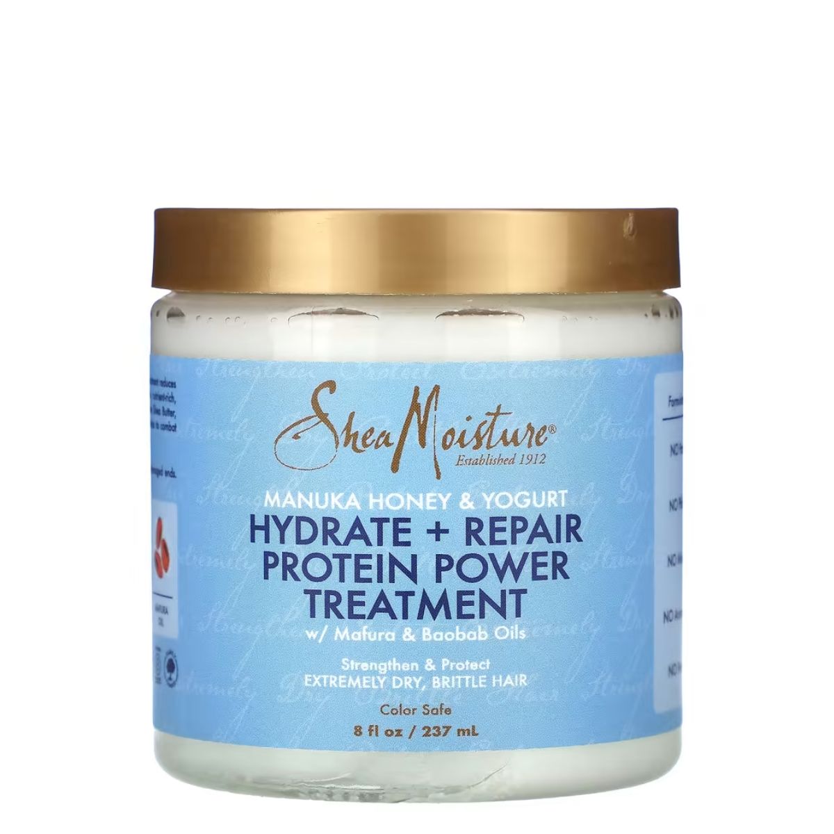 Shea Moisture - Manuka Honey & Yogurt - Hydrate + Repair Protein Power Treatment (Mascarilla de proteínas)
