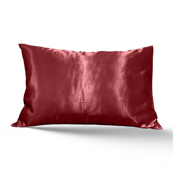 Colorful Black - Taie d'Oreiller en Satin - Rectangle (50 x 70cm)