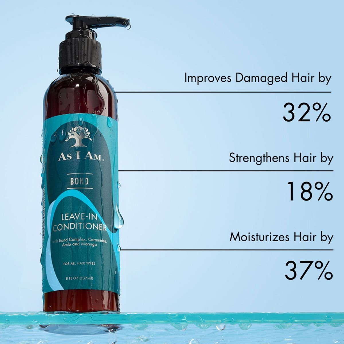 As I am • Bond Collection • Leave - In Conditioner - Colorful Black
