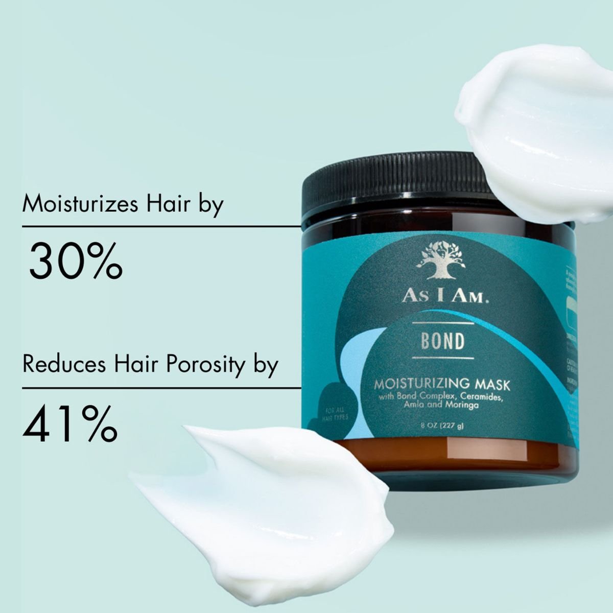 As I am • Bond Collection • Moisturizing Mask (masque réparateur) - Colorful Black