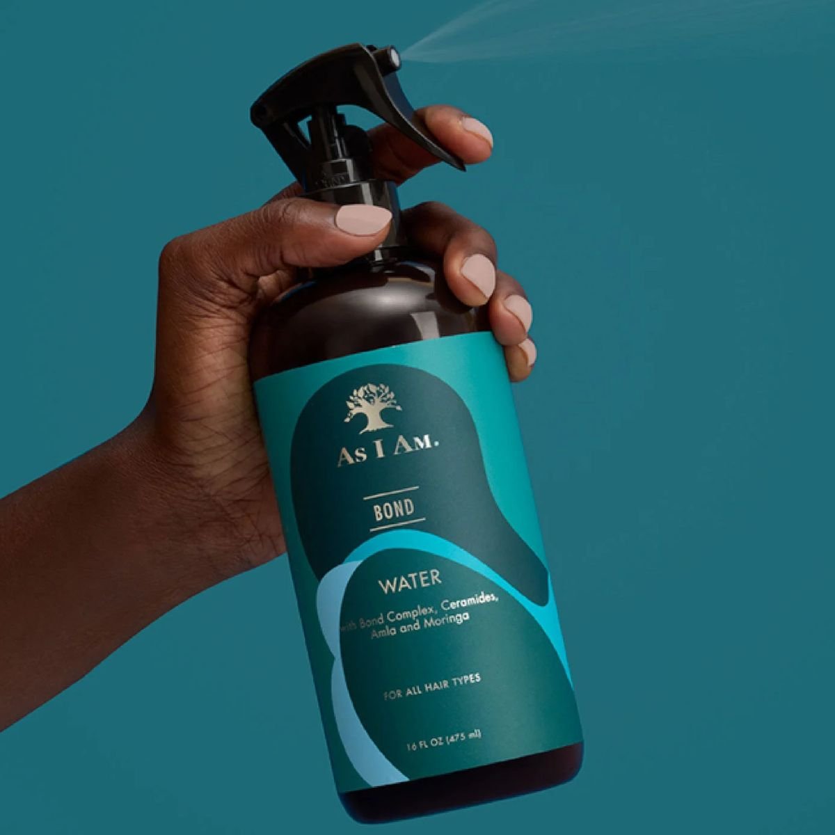 As I am • Bond Collection • Water (spray fortifiant / hydratant) - Colorful Black
