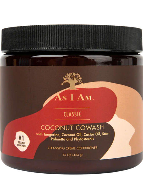 Avec le Coconut Cowash de As I Am, vous pourrez laver vos cheveux crépus ou bouclés fréquemment sans risquer de les dessécher. La solution pour laver en douceur !