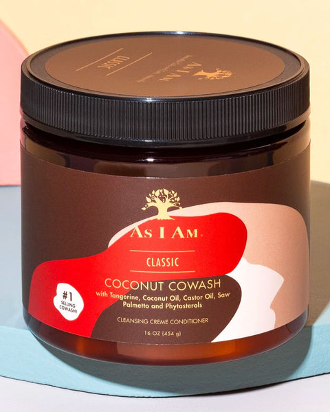 Avec le Coconut Cowash de As I Am, vous pourrez laver vos cheveux crépus ou bouclés fréquemment sans risquer de les dessécher. La solution pour laver en douceur !
