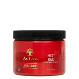 Curl Color est la gelée colorante et coiffante de la marque As I am. Temporaire, elle n'abîme pas vos cheveux. Hot Red est un rouge vraiment 
