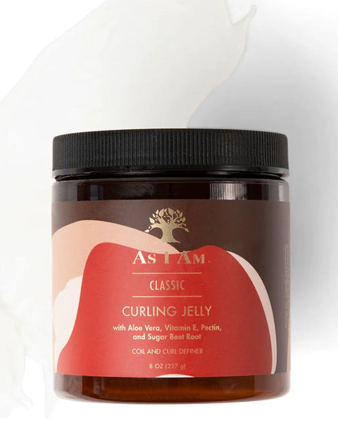 Vous souhaitez booster vos boucles ? Curling Jelly de As I Am est une gelée coiffante qui s’applique sur cheveux mouillés et vous permettra d'atteindre ce résultat.