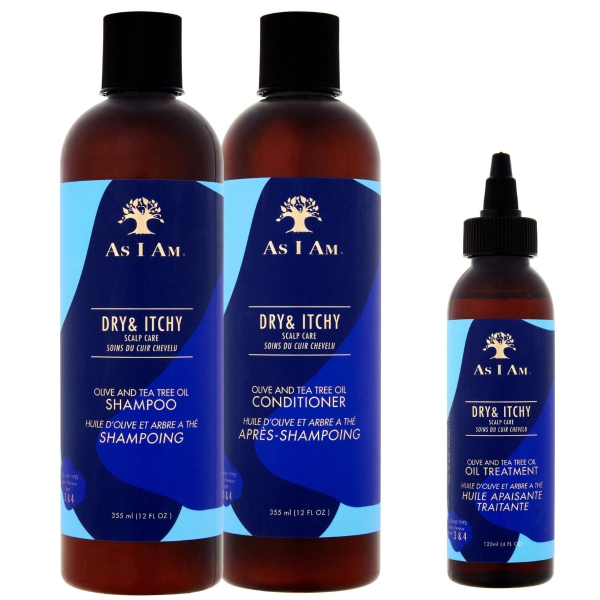 As I Am - Dry & Itchy - PACK Wash Day Sensitive - 3 produits - Colorful Black