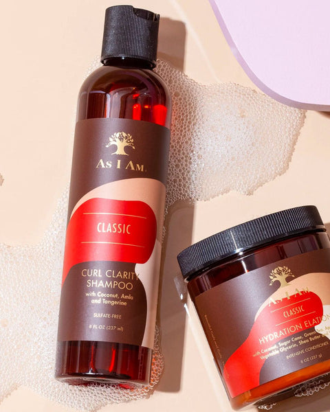 Pour hydrater vos cheveux en profondeur, le masque Hydration Elation As I Am est le traitement idéal. Ce soin permet de retrouver des cheveux souples et brillants.