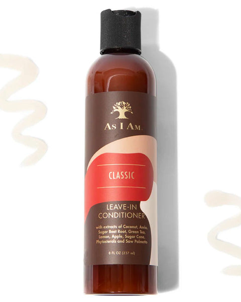 Le leave-in As I am est un soin sans rinçage enrichi en huile de coco. Il hydrate parfaitement vos cheveux, facilite le démêlage et prépare au coiffage.