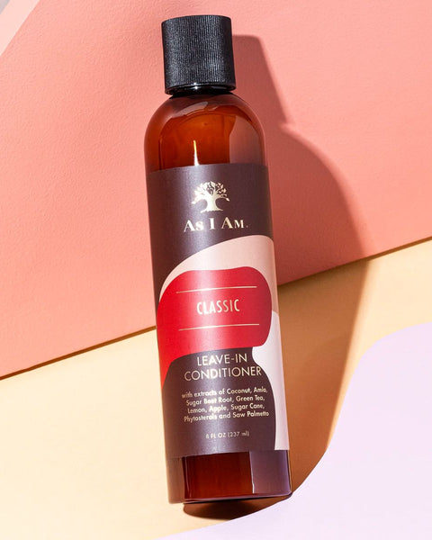 Le leave-in As I am est un soin sans rinçage enrichi en huile de coco. Il hydrate parfaitement vos cheveux, facilite le démêlage et prépare au coiffage.