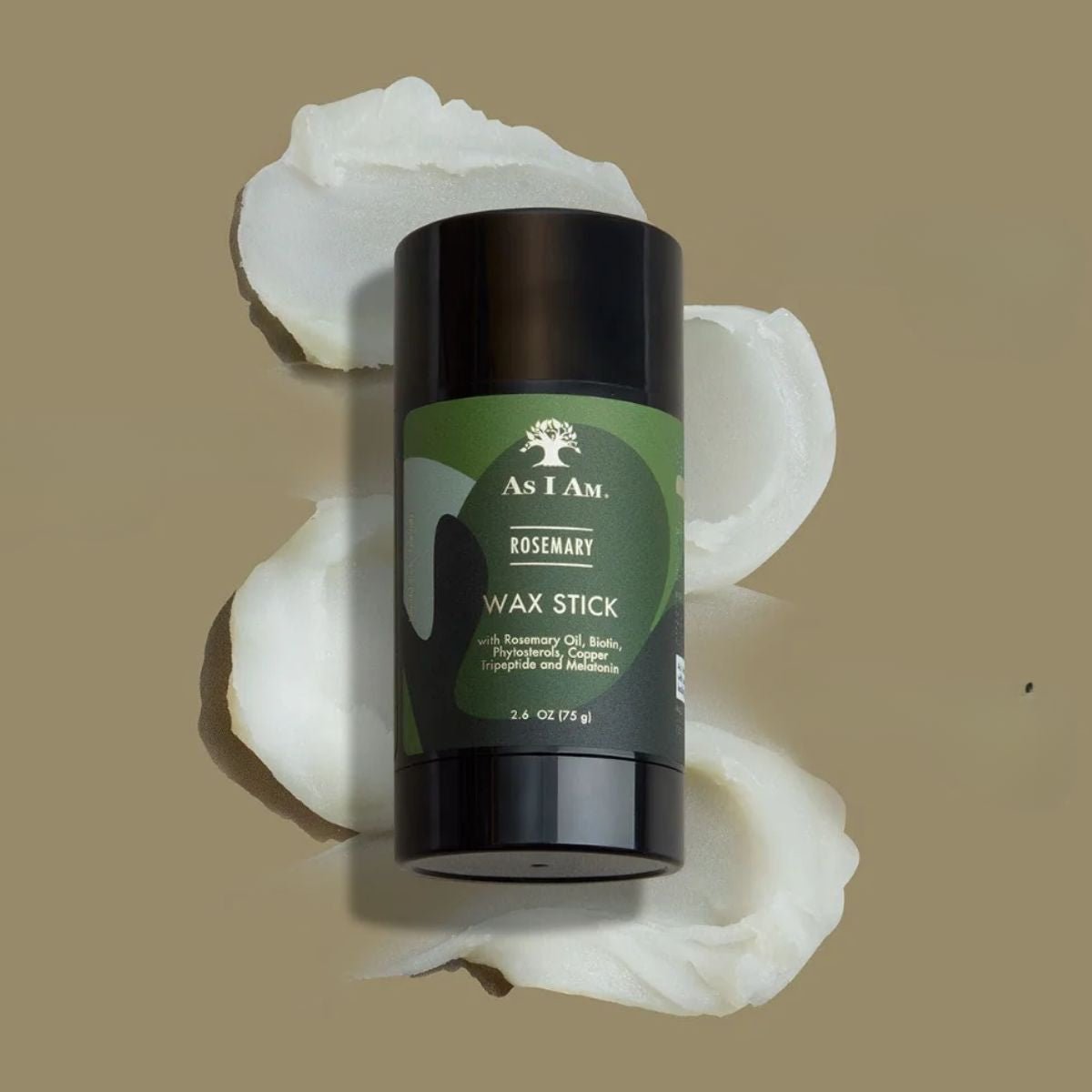 As I am • Rosemary • Hair Wax Stick - Colorful Black