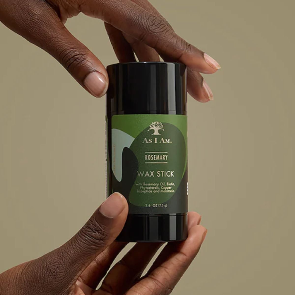 As I am • Rosemary • Hair Wax Stick - Colorful Black