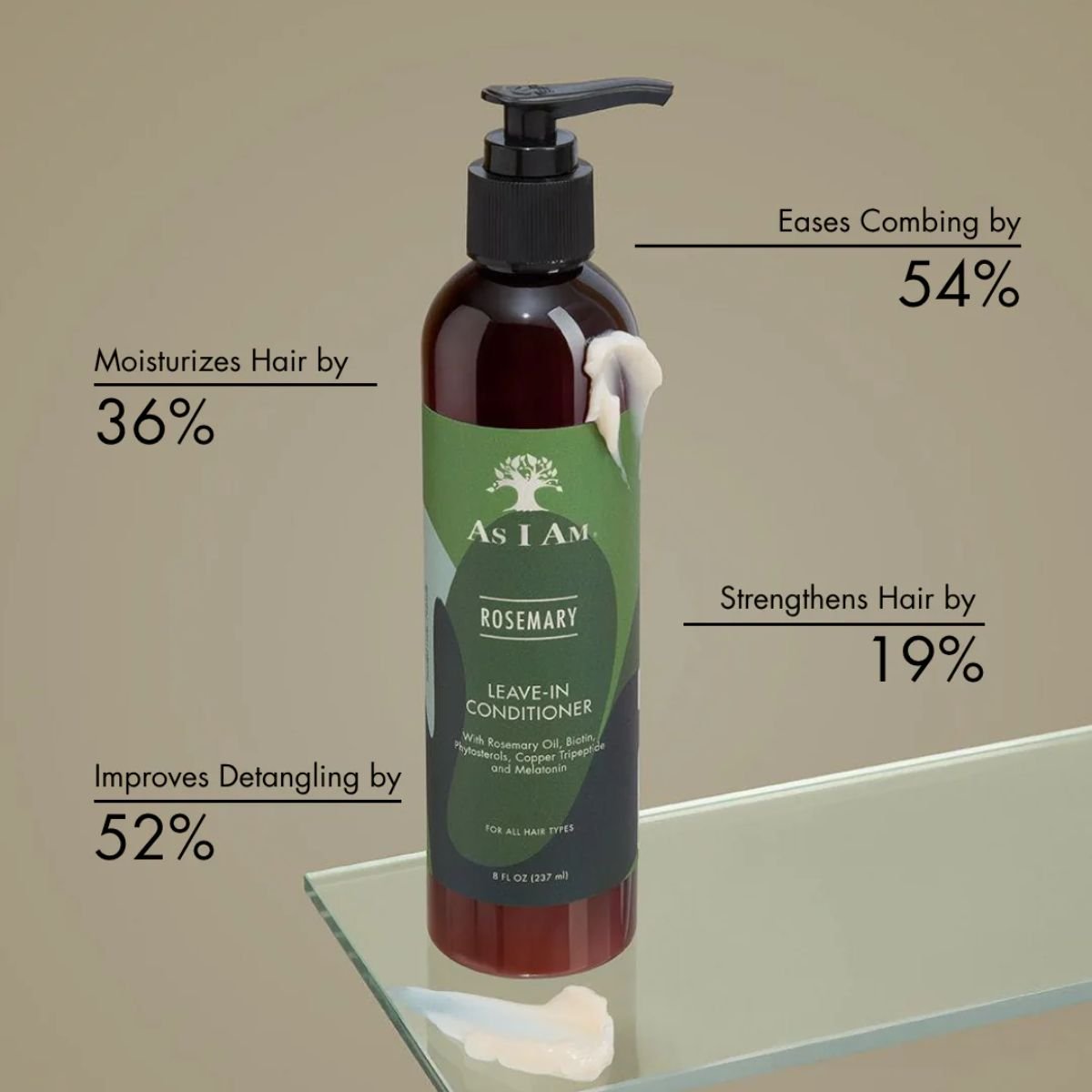 As I am • Rosemary • Leave - In Conditioner - Colorful Black