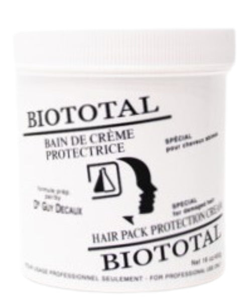 Biototal est le masque capillaire réparateur de la Trichologiste. C'est également une excellente crème pour protéger votre cuir chevelu avant une agression chimique.