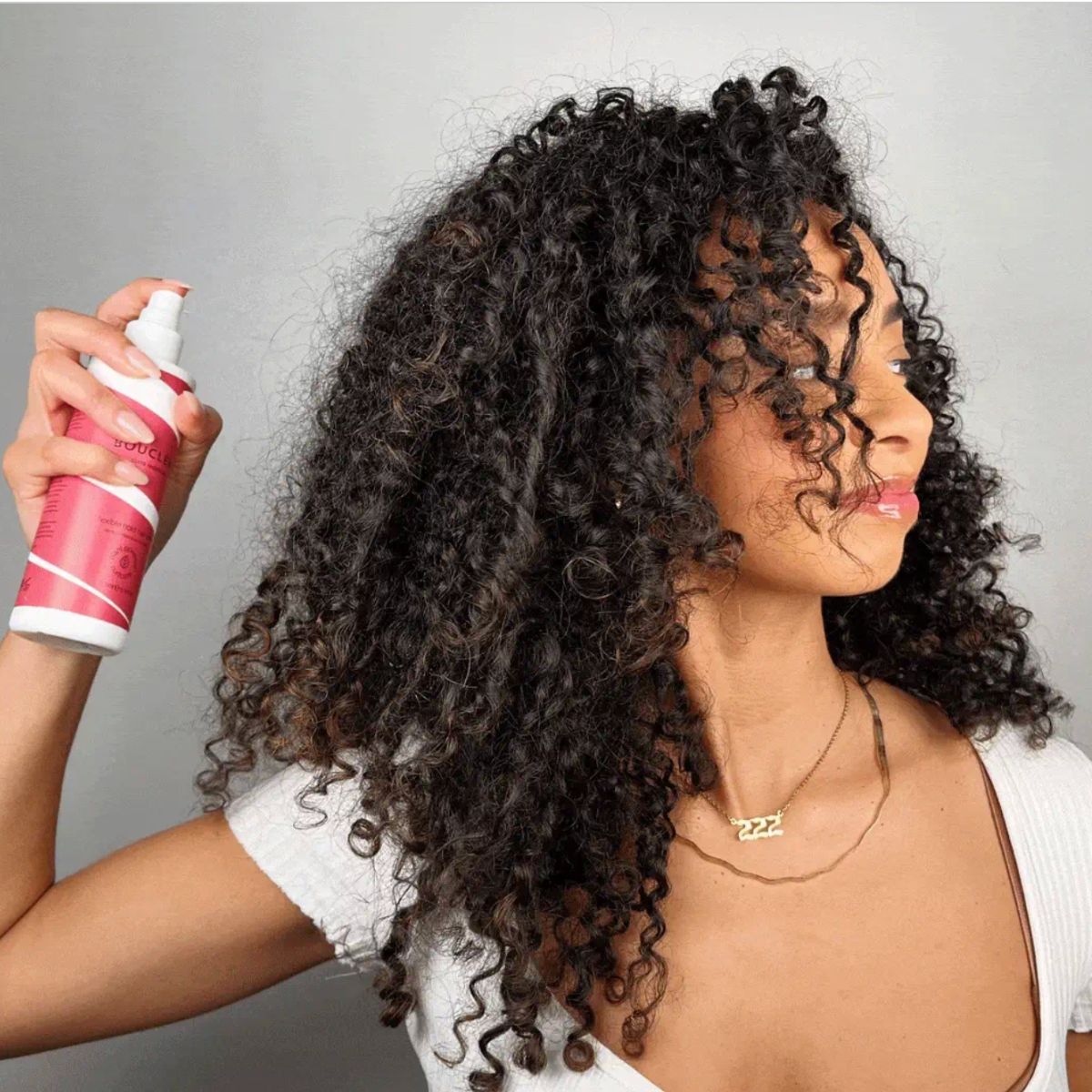 Bouclème - Flexible Hold Hair Spray (fixation souple) - Colorful Black