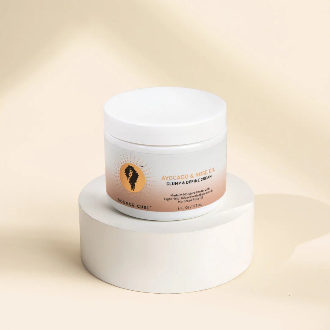 Bounce Curl • Avocado & Rose Oil Clump & Define Cream - Colorful Black