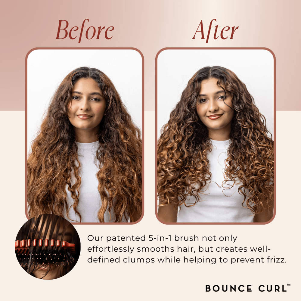 Bounce Curl - Brosse Coiffante - Define EdgeLift Brush - Colorful Black