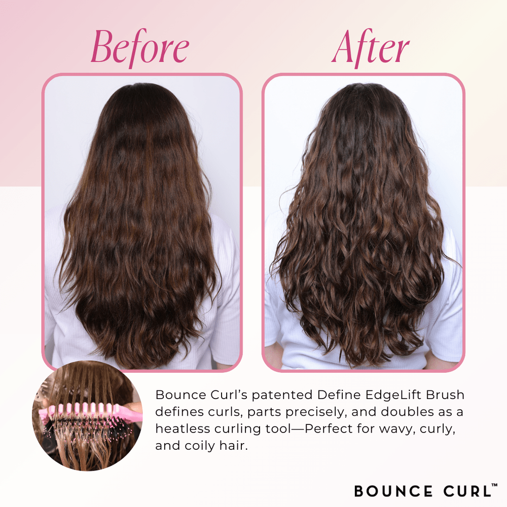 Bounce Curl - Brosse Coiffante - Define EdgeLift Brush - Colorful Black
