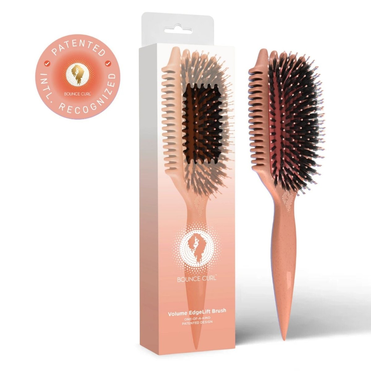 Bounce Curl - Brosse Coiffante - VOLUME EdgeLift Brush - Colorful Black