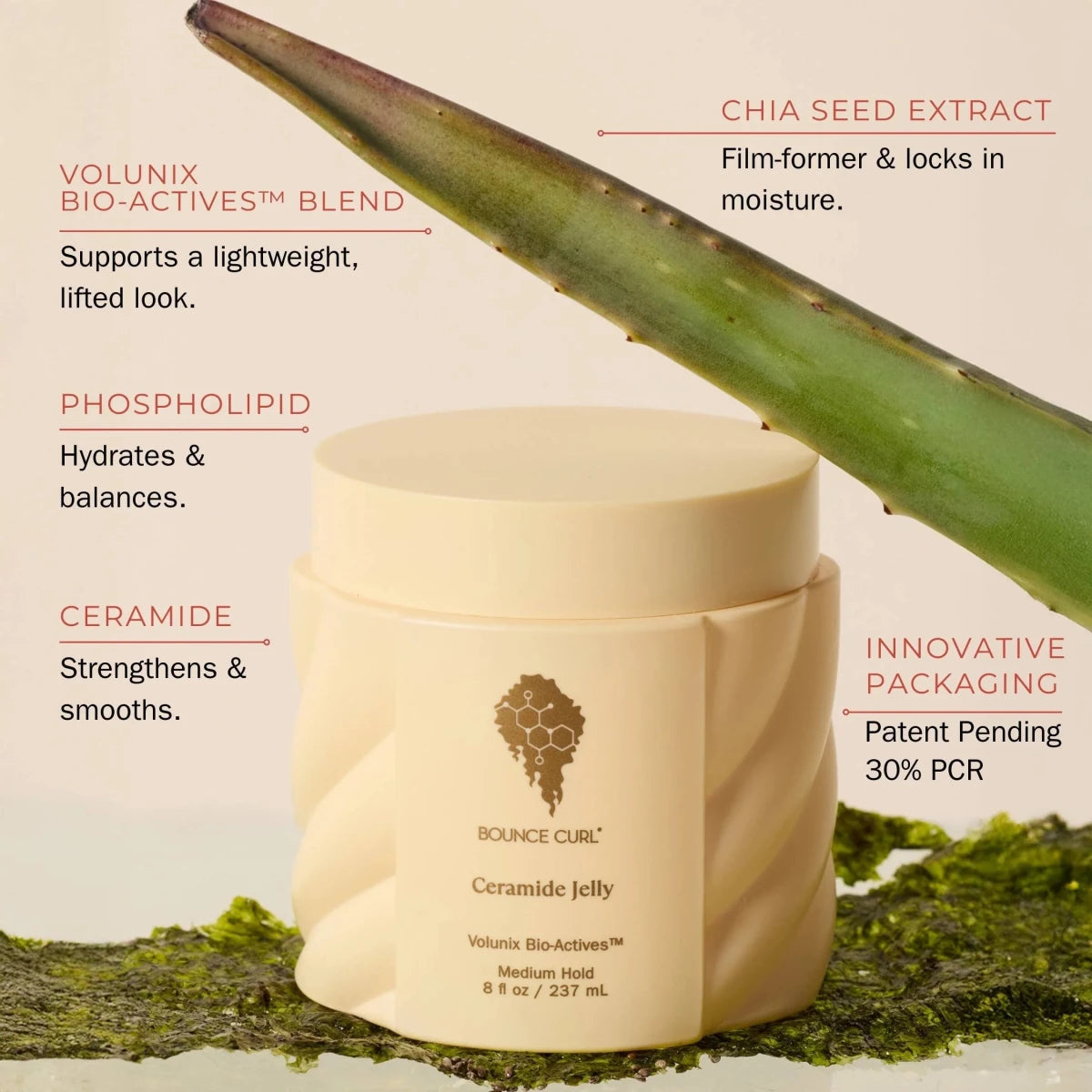 Bounce Curl • Ceramide Jelly (gelée bouclante) - Colorful Black