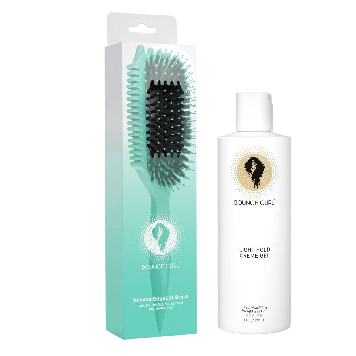 Bounce Curl • VOLUME EdgeLift Brush (Brosse Coiffante) - Colorful Black