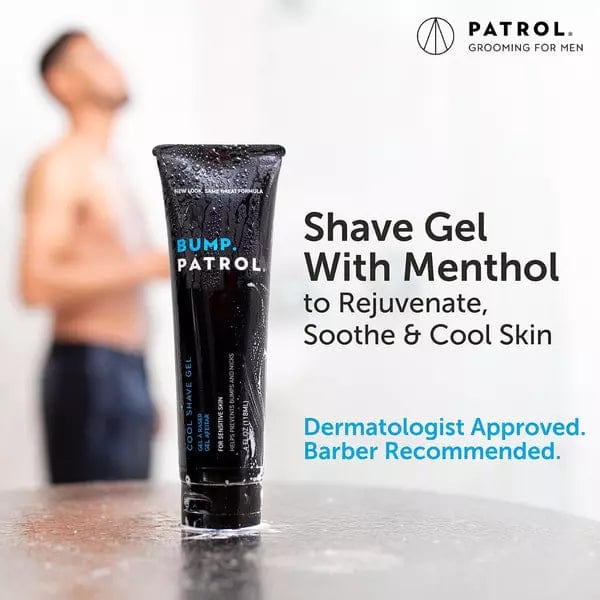 
Bump Patrol Cool Shave Gel est un concentré rafraîchissant spécialement formulé pour éviter l'irritation de la peau lors du rasage des peaux sensibles.
