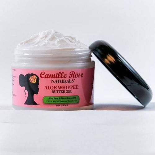 Camille Rose Naturals - Aloe Whipped Butter Gel (crème - gel coiffante) - Colorful Black