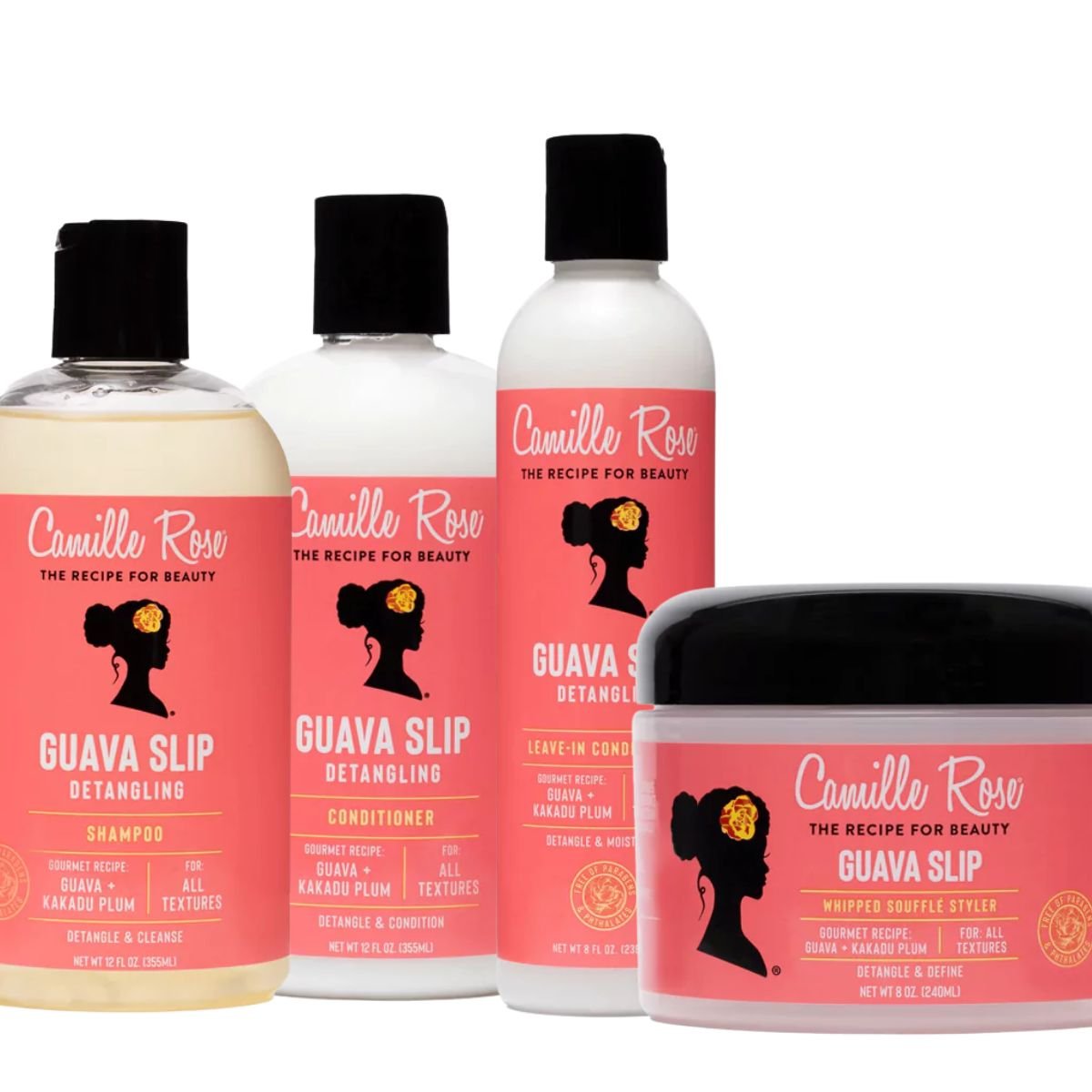 Camille Rose Naturals - PACK - Guava Slip - Colorful Black