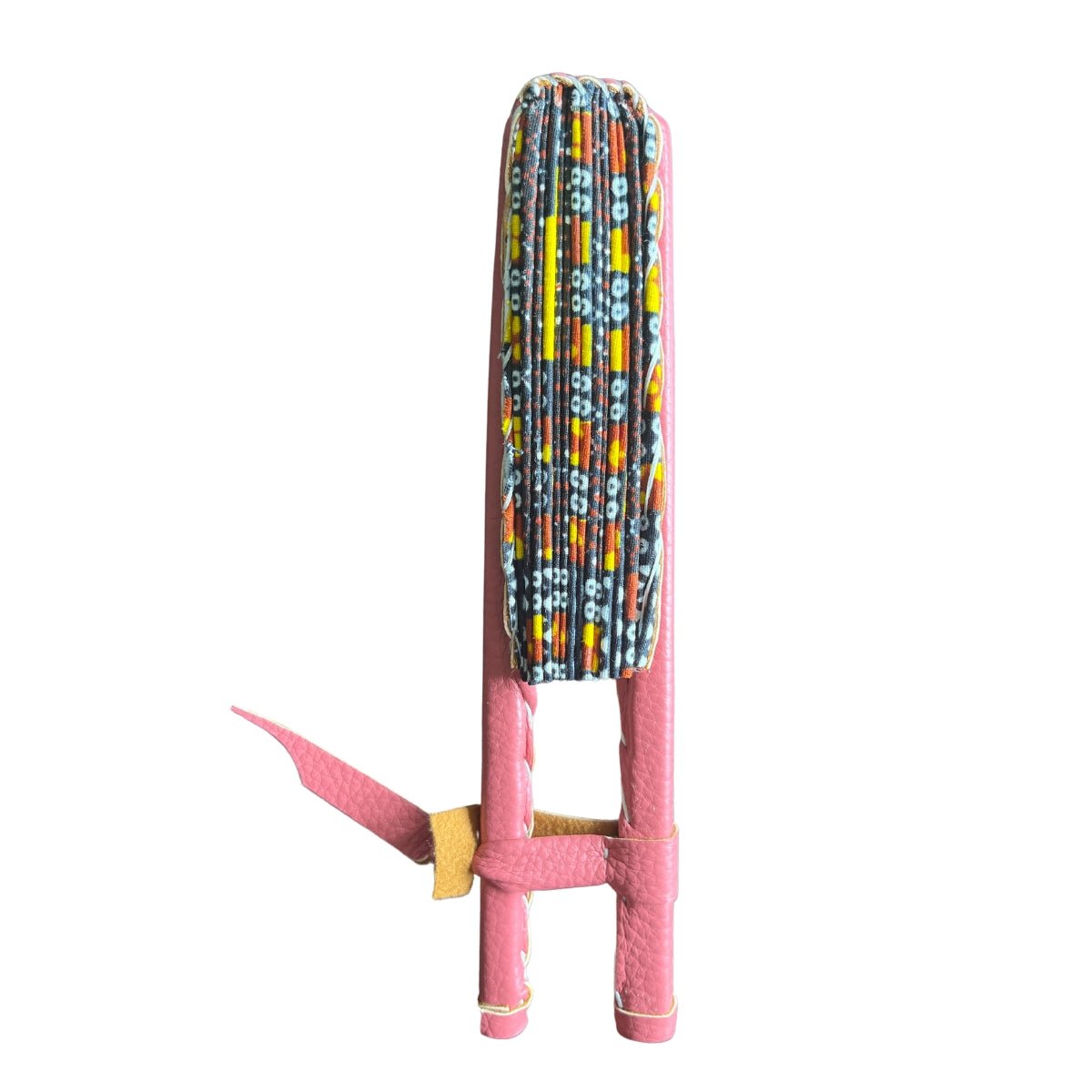 Colorful Black - Éventail en Wax (motif au choix, à la boutique) - Colorful Black