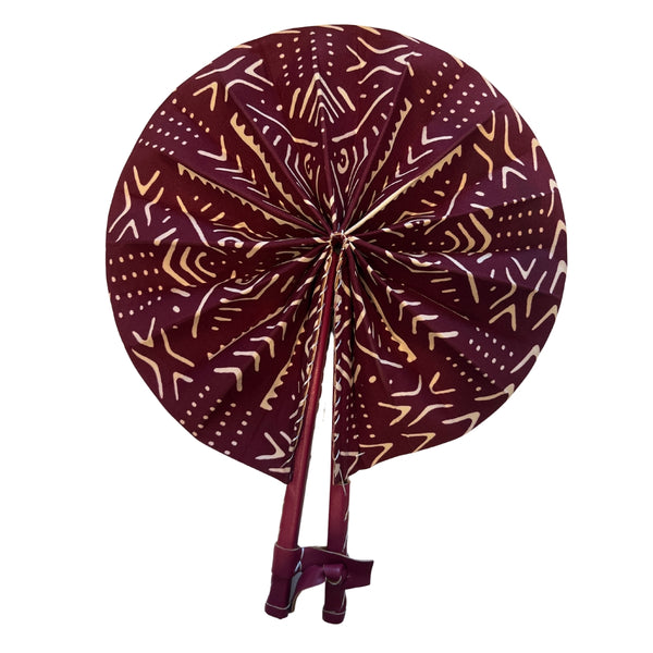 Colorful Black - Fan in Wax (model 1)