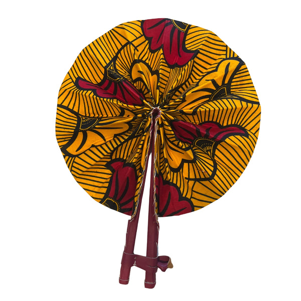 Colorful Black - Fan in Wax (model 5)