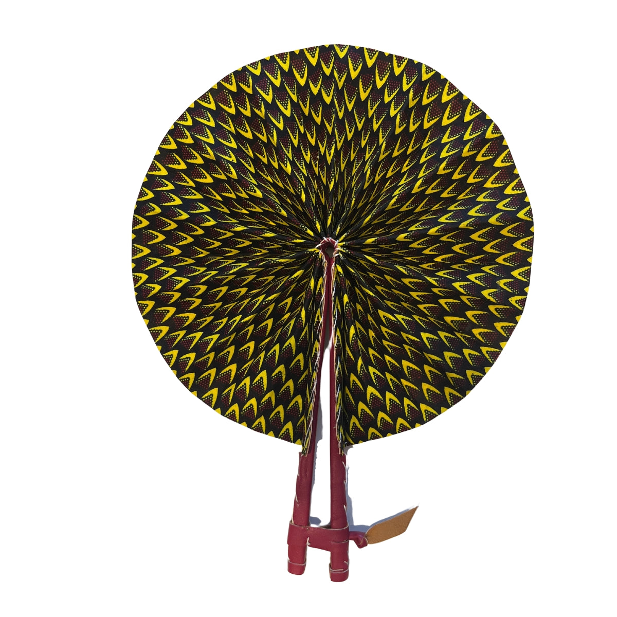 Colorful Black - Fan in Wax (model 6)