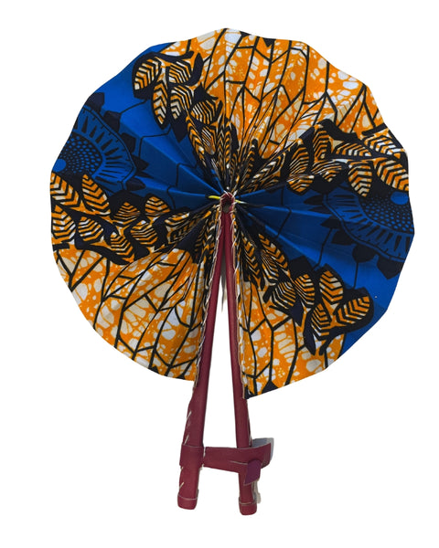 Colorful Black - Fan in Wax (model 7)
