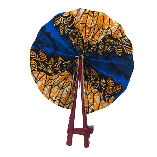 Colorful Black - Fan in Wax (model 7)