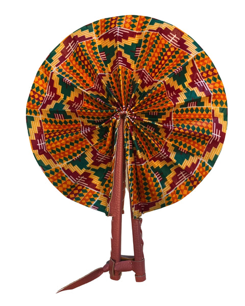Colorful Black - Fan in Wax (model 13)