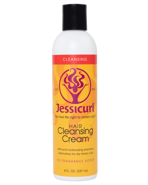 Hair Cleansing Cream de Jessicurl est une crème lavante pour cheveux afros/bouclés. Elle permet de laver vos cheveux tout en conservant au maximum leur hydratation.