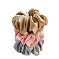 Colorful Black • Silk • Chouchou en Pure Soie de Mûrier 22 mommes - Colorful Black